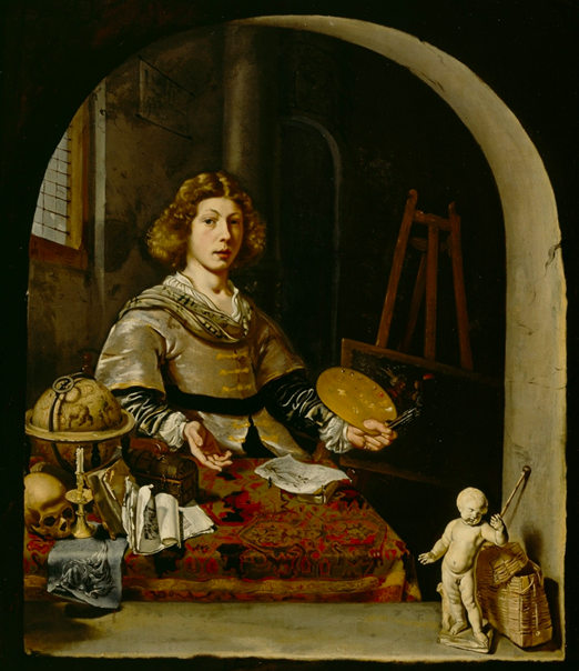 Self-Portrait of an Artist Seated at an Easel - The Leiden Collection