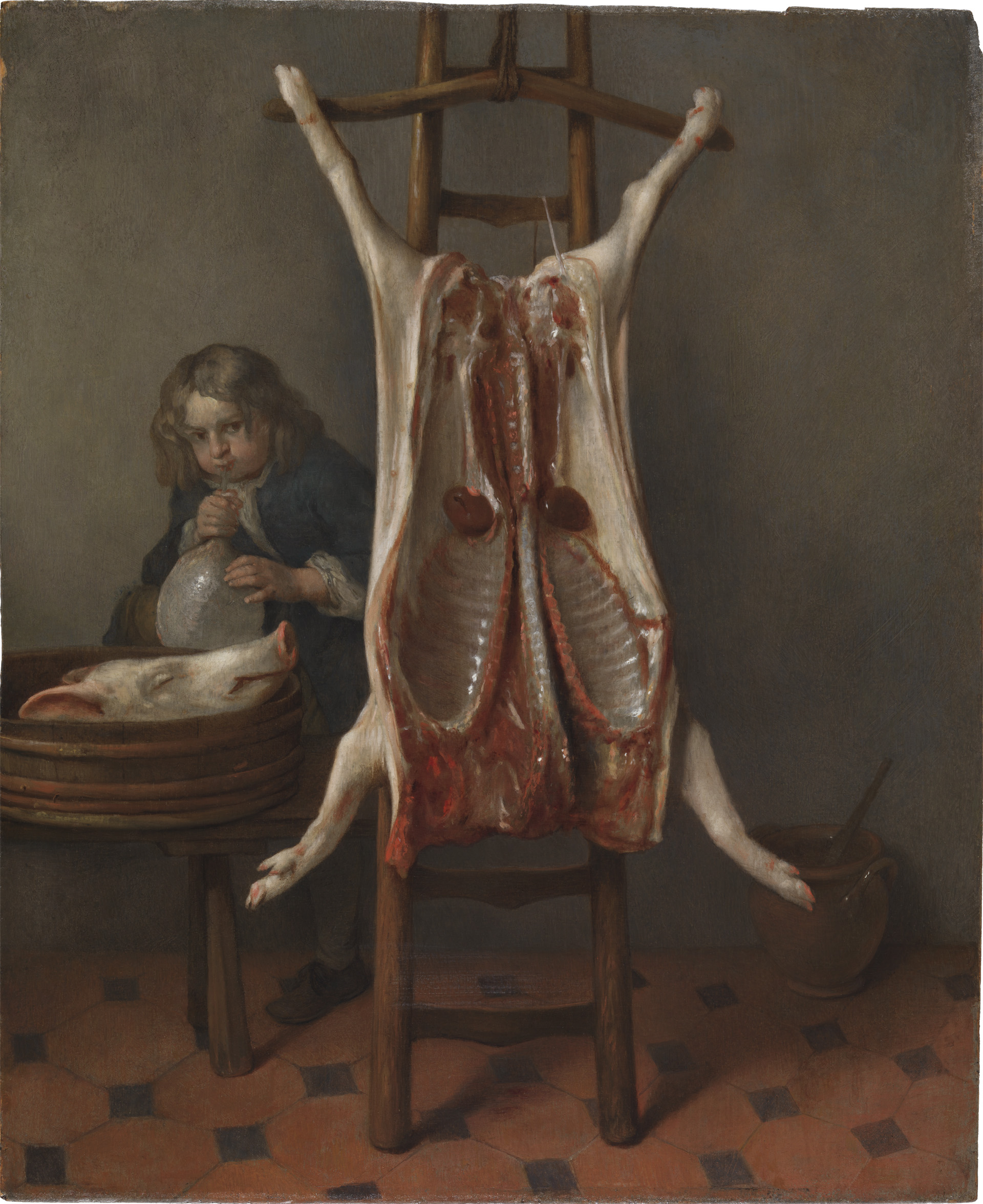 Slaughtered Pig - The Leiden Collection
