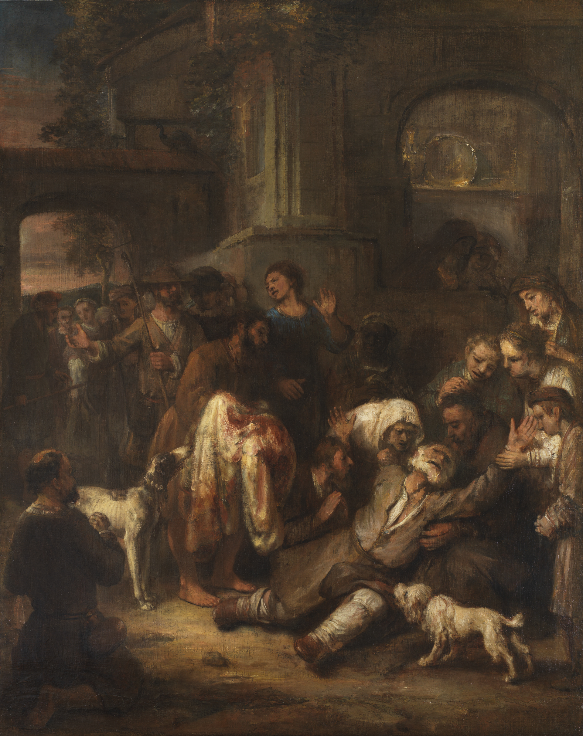 Jacob Shown Joseph s Bloody Coat The Leiden Collection
