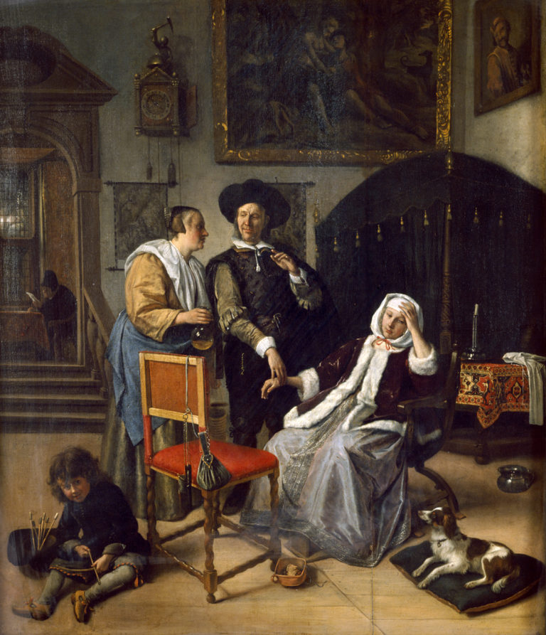 Steen- The Physician's Visit - Wellington Collection