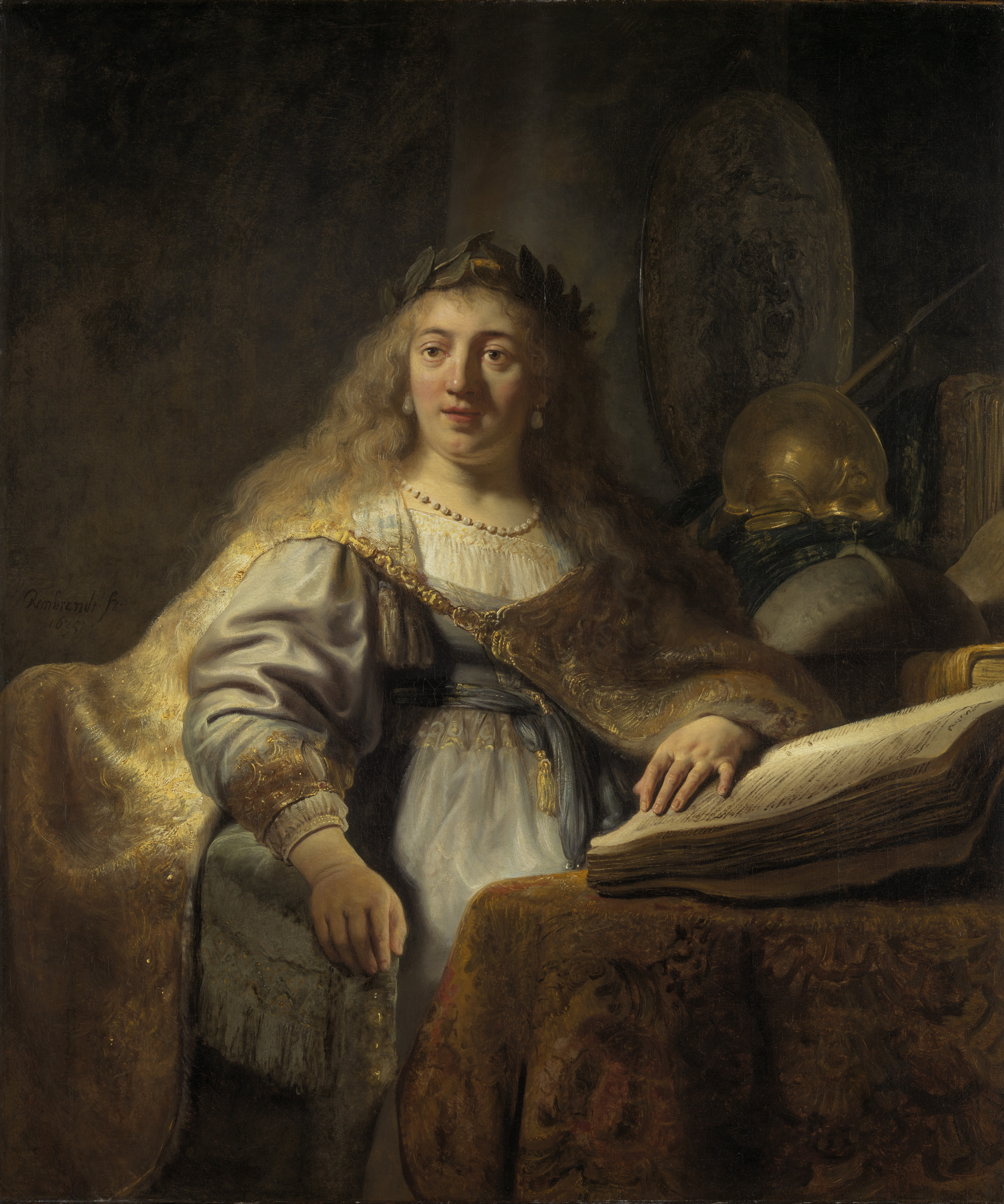 Rembrandt Minerva In Her Study